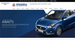 Desktop Screenshot of marutisurakshaa.com